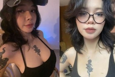 Chu Kieu Anh ยินดีกับสัตว์ยักษ์