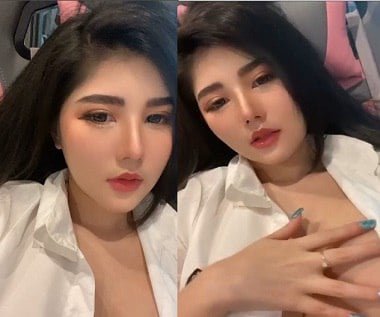 สาว ๆ แอบดูสดชื่นสำหรับแฟนในขณะที่เมฆและคนรัก