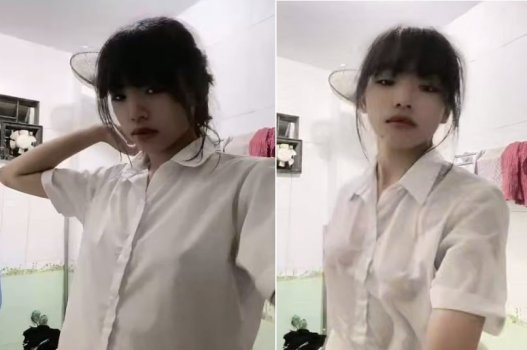 จูบที่กล้าหาญบนริมฝีปากครูของฉัน