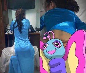 ในตอนเช้าเธอชอบดูดคนรักของเธอ